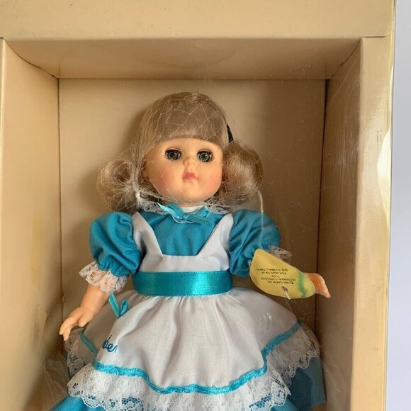 Ginny December Turquoise Doll New Unopened Vintage 8" Blonde - Picture 3 of 6